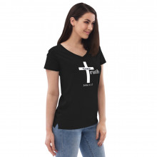 Grace & Truth Women’s V-neck T-Shirt