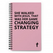 She Walked With Jesus Notebook
