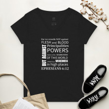 Our Battle Women’s V-neck T-Shirt